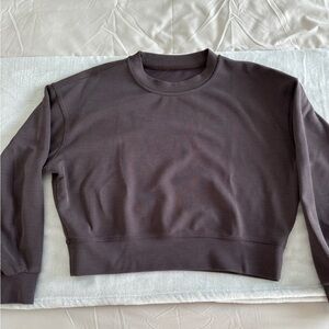 Lululemon cropped sweathshirt